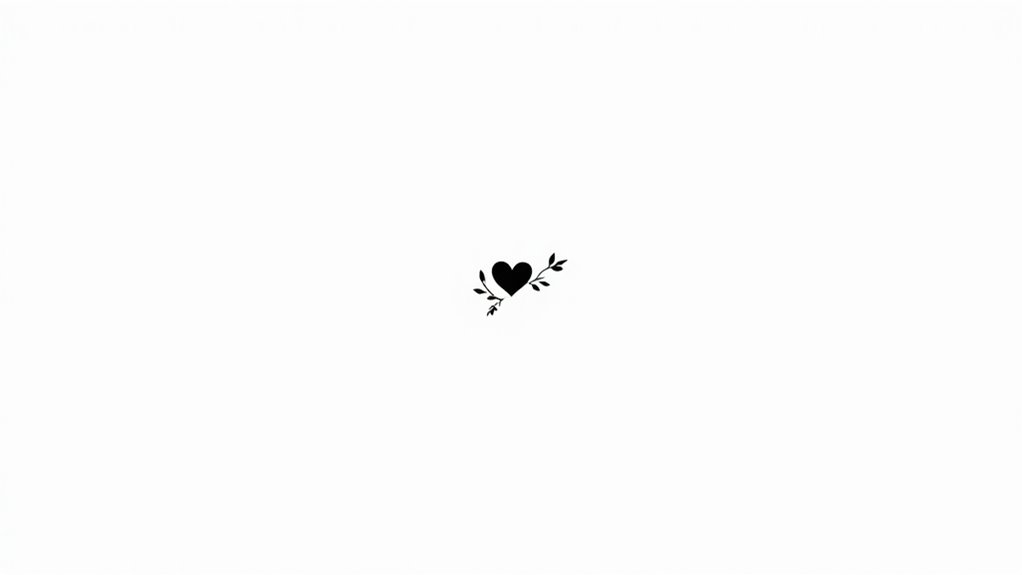 elegant delicate love tattoos