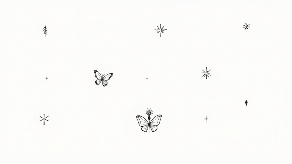 elegant delicate wrist tattoos