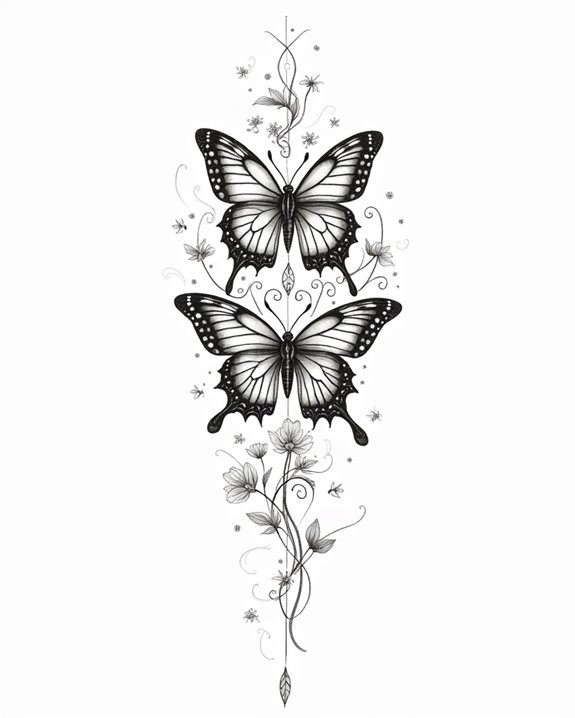 elegant ephemeral nature symbols