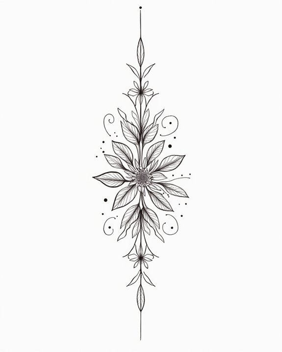 elegant everyday minimal tattoos