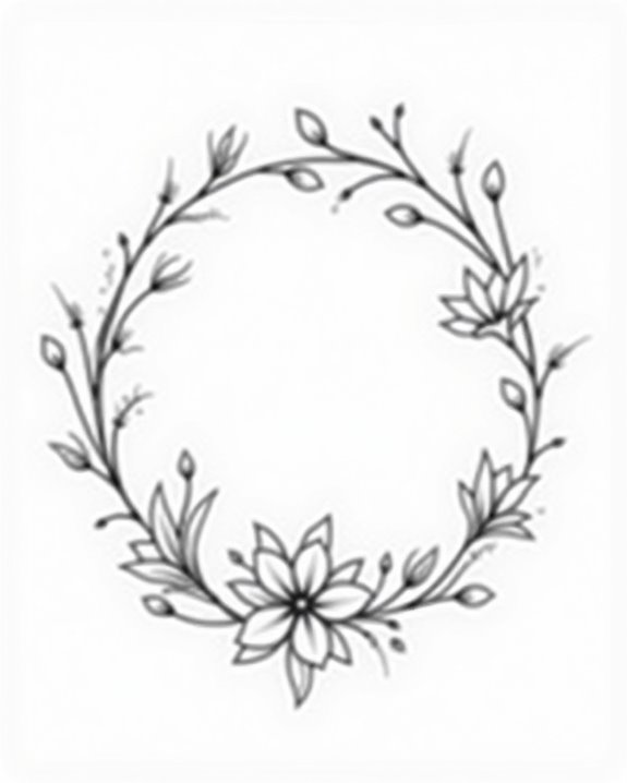 elegant floral minimalist jewelry