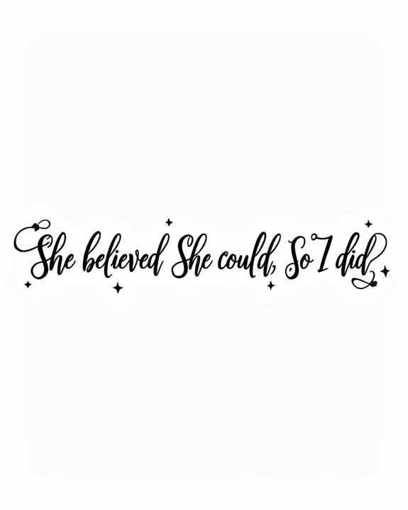 elegant flowing handwritten script