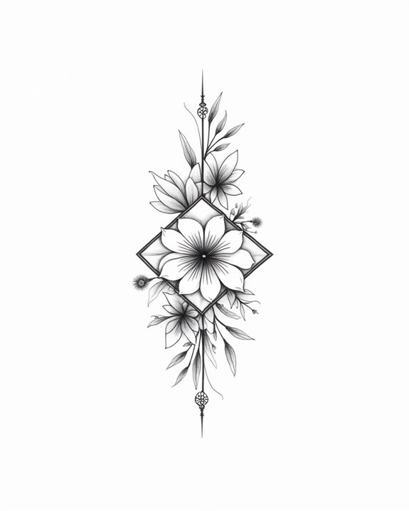 elegant geometric feminine designs