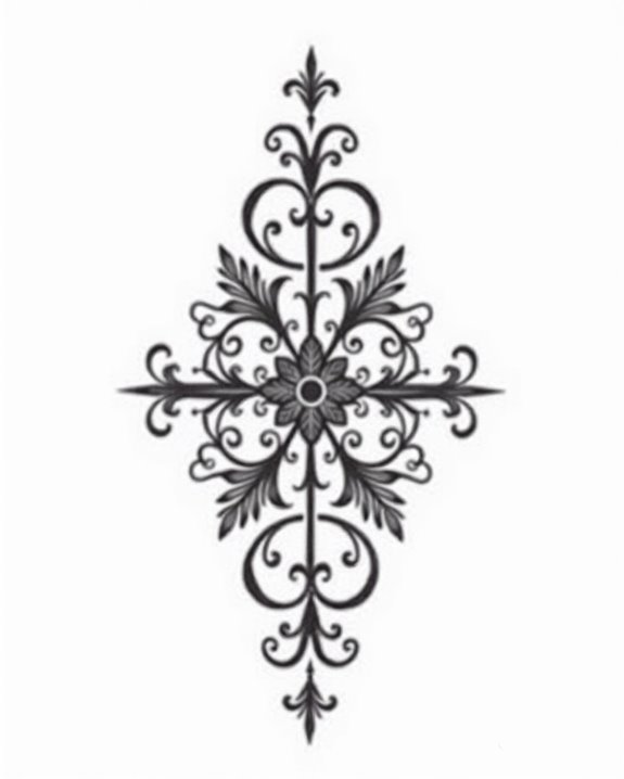 elegant lace and filigree