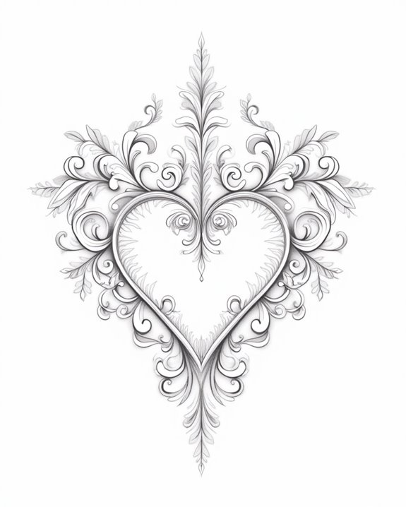 elegant love inspired ink