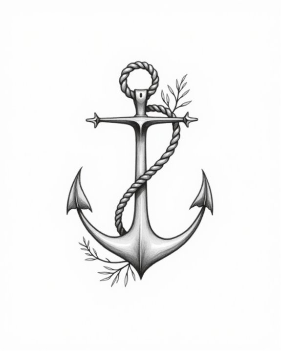 elegant maritime resilience symbol