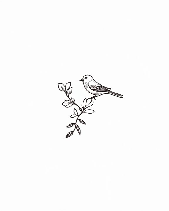 elegant minimalist animal art