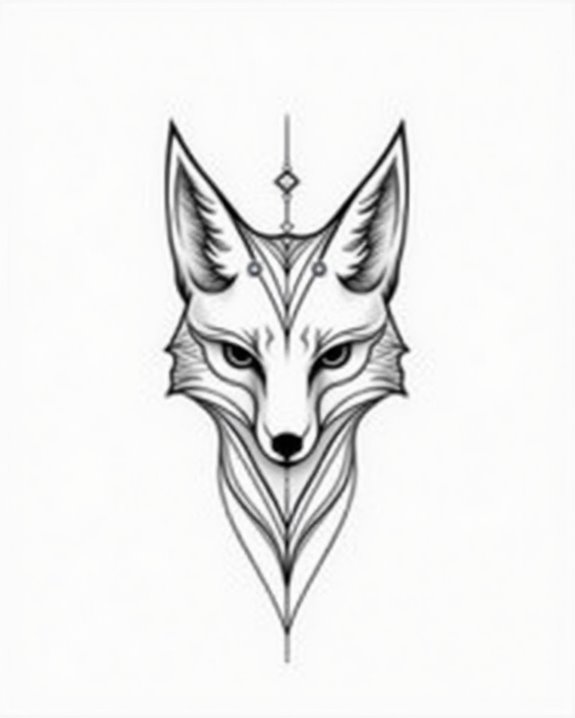 elegant minimalist animal artistry