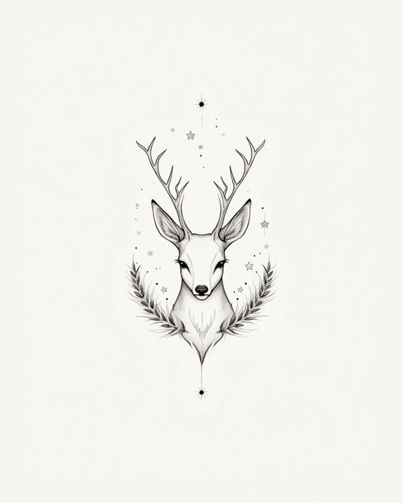elegant minimalist animal outlines