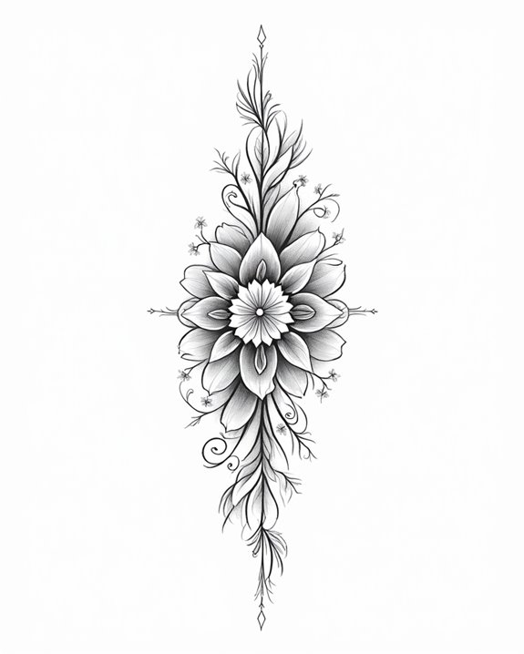 elegant minimalist artistic figures
