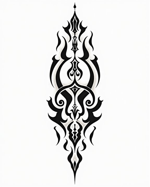 elegant minimalist cultural symbols