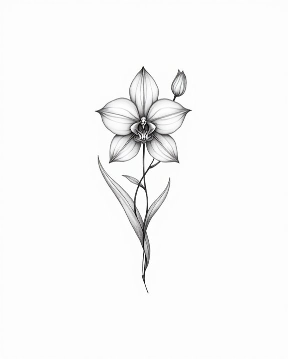 elegant minimalist elephant artwork
