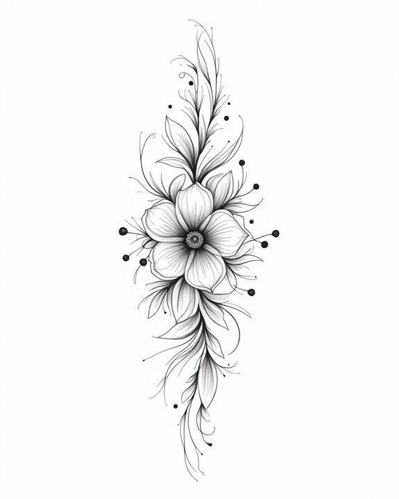 elegant minimalist expressive art