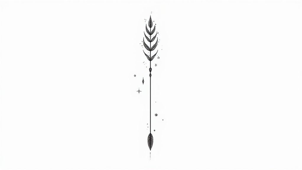 elegant minimalist forearm tattoos