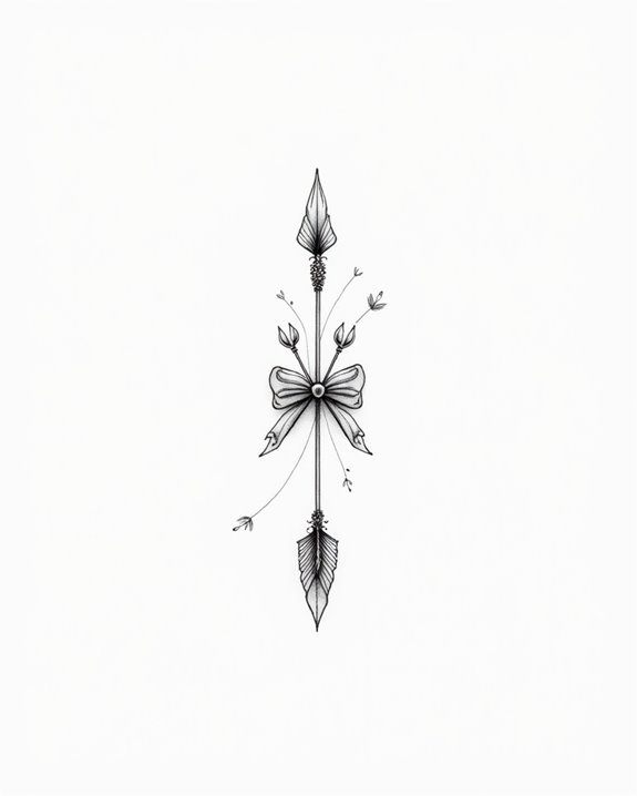elegant minimalist love symbolism