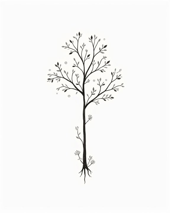 elegant minimalist nature connection