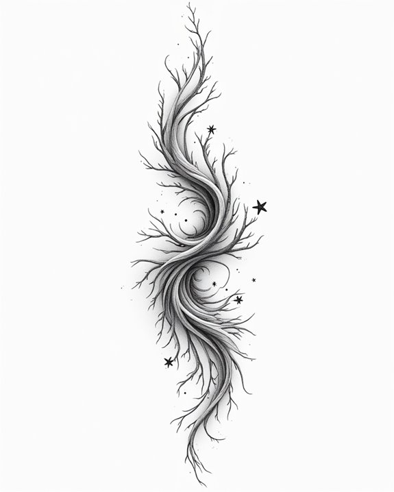 elegant minimalist ocean art