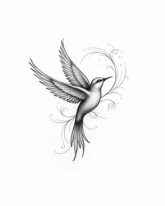 elegant minimalist peace symbol
