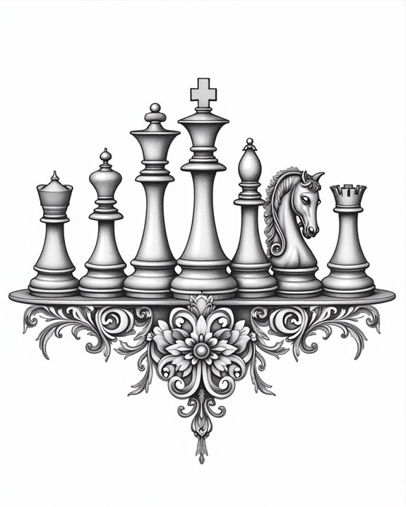 elegant minimalist strategic symbolism