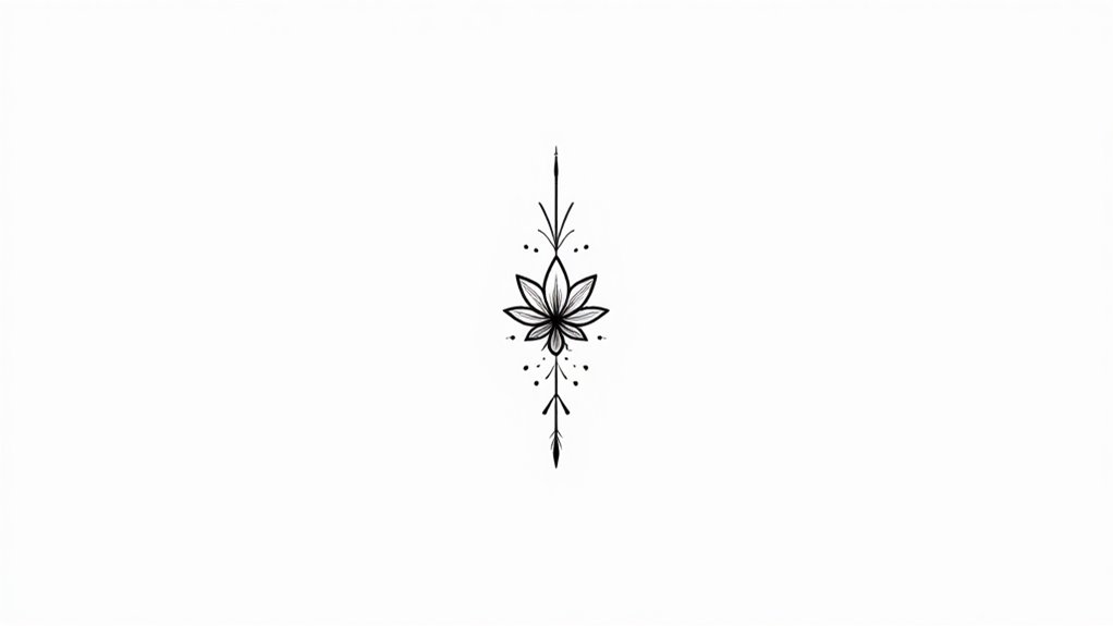 elegant minimalist tattoo designs