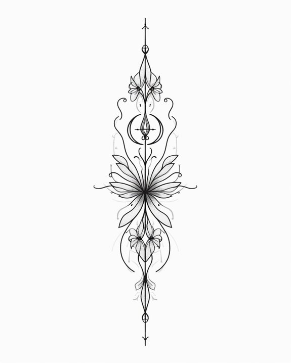 elegant minimalist tattoo designs