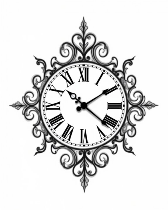 elegant minimalist timepiece design