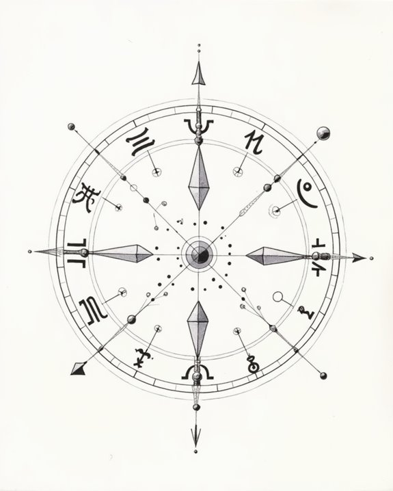elegant minimalist zodiac tattoos