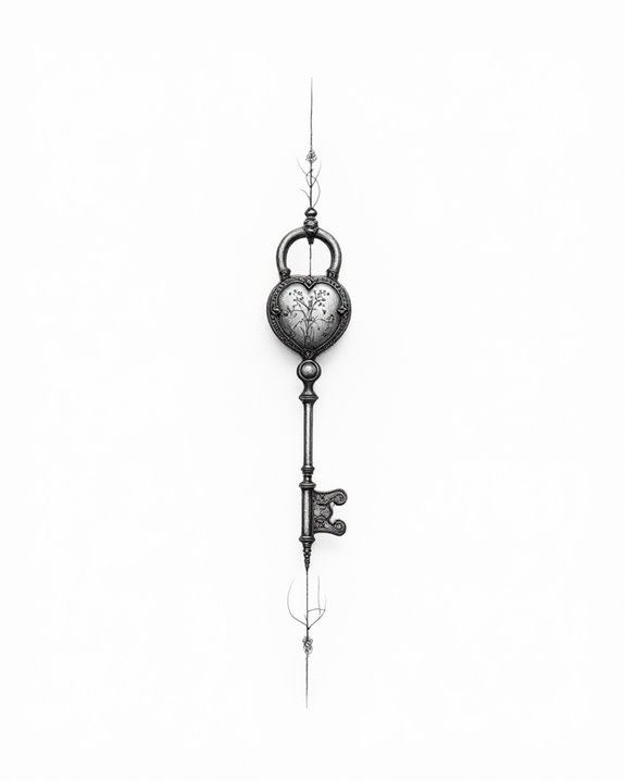 elegant minimalistic tattoo symbolism