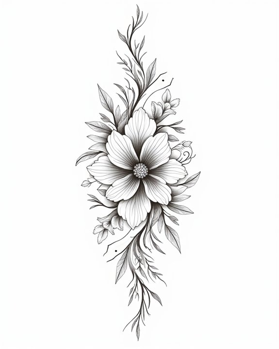 elegant nature inspired floral design
