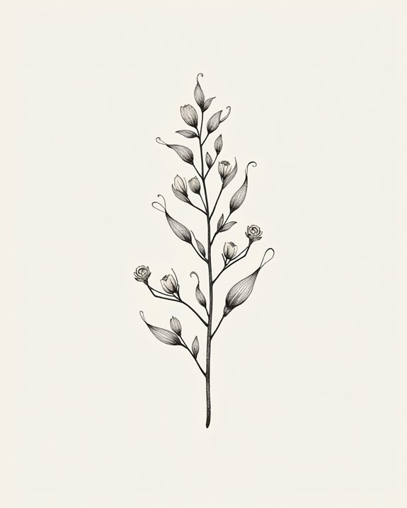 elegant nature inspired tattoo care