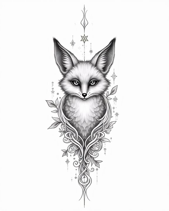 elegant nature inspired tattoo preservation