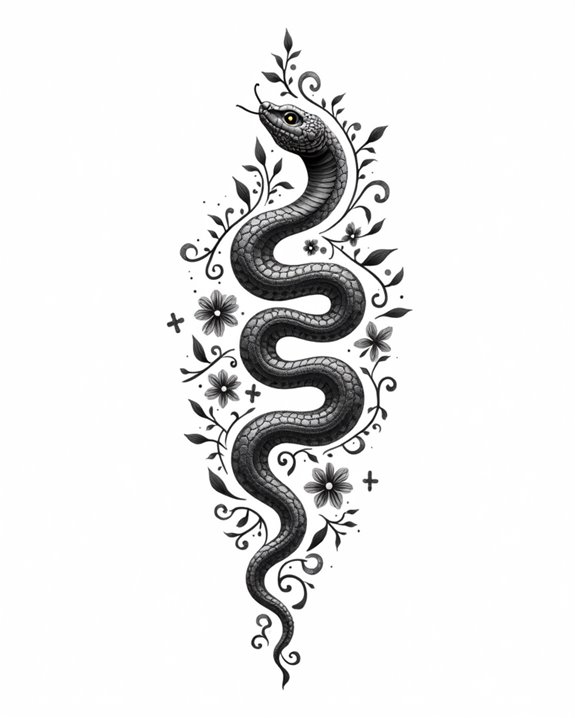 elegant ornamental snake designs