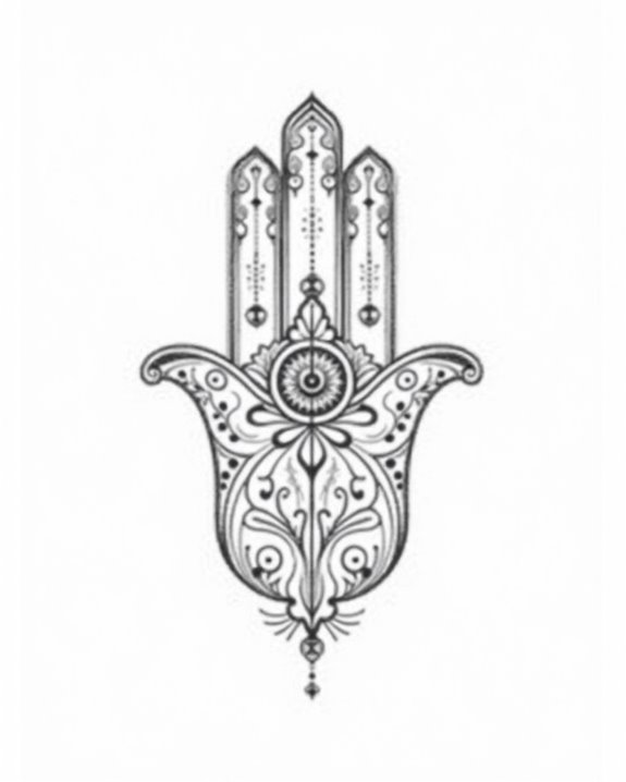 elegant protective spiritual symbol