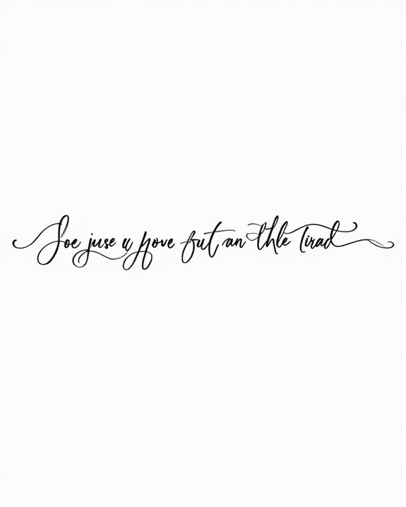 elegant quotes on collarbone
