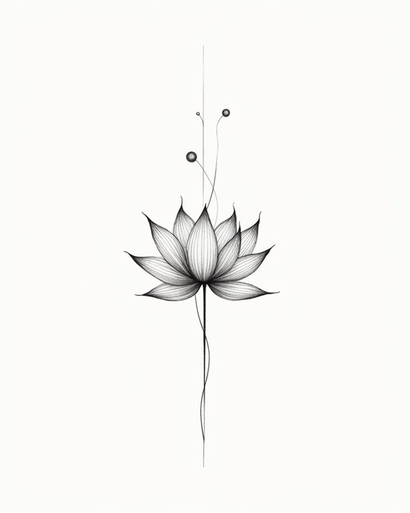 elegant rebirth serene purity