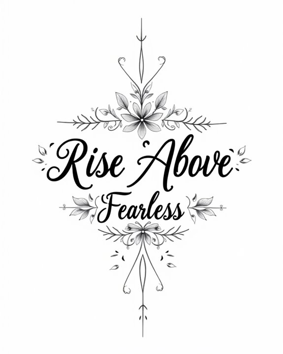 elegant script personal manifesto