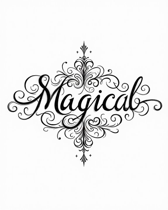 elegant script tattoo advice