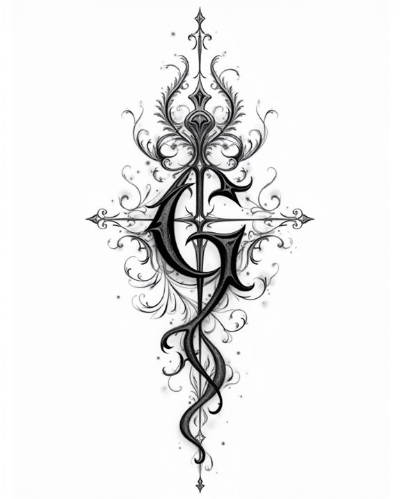 elegant serif wisdom ink