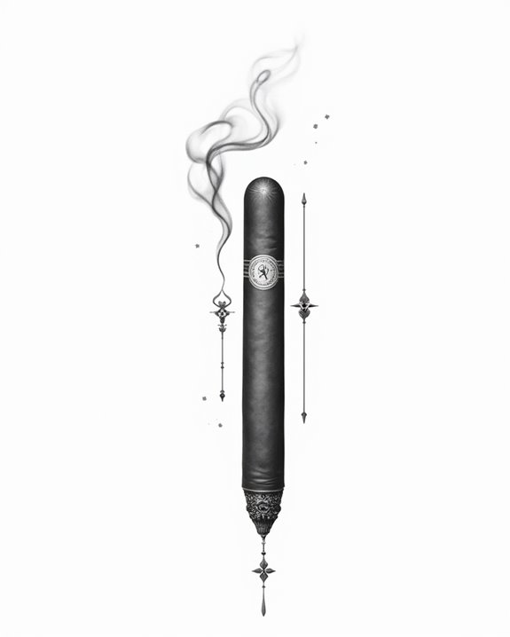 elegant smoke minimalist design
