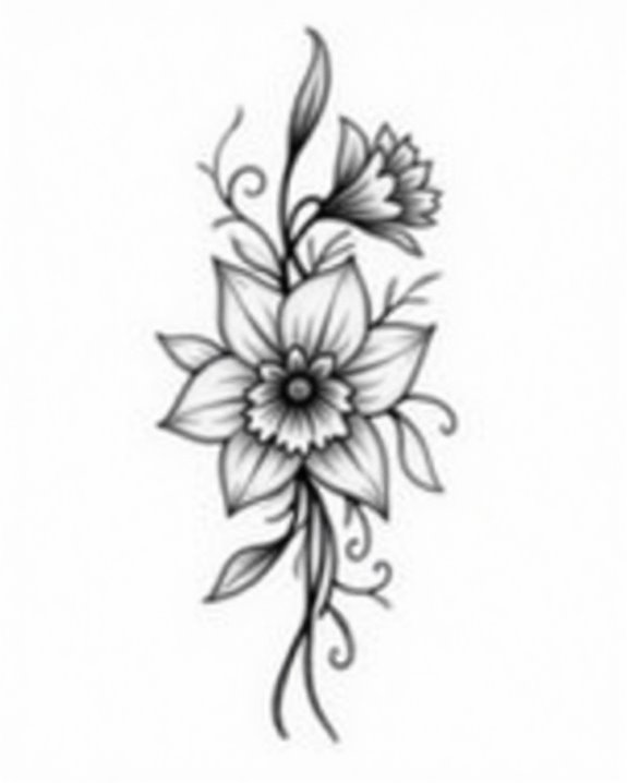 elegant spring bloom depiction