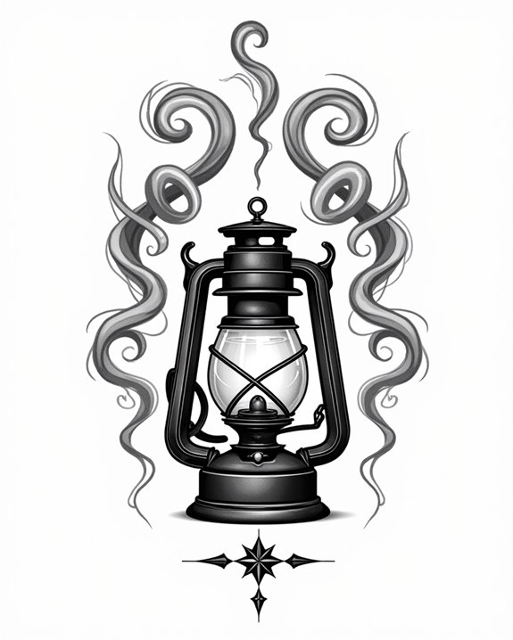 elegant vintage lantern glow