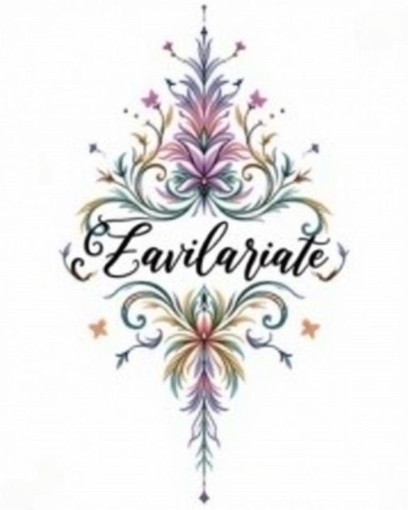 elegant watercolor calligraphy art