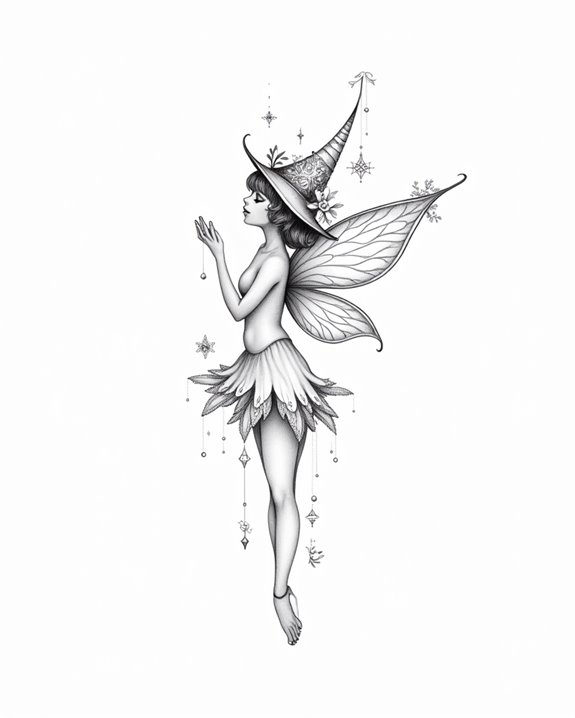 elegant whimsical fairy design