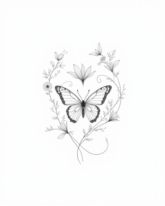 elegant wildlife tattoo artistry