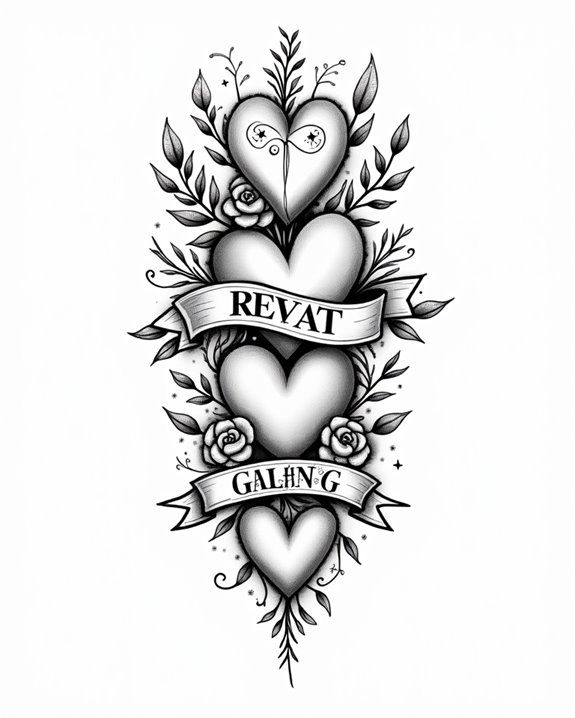 emotional bold geometric tattoos