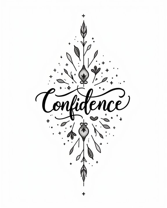 empowered tattoos of confidence