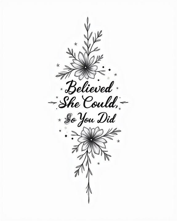 empowerment tattoos for women