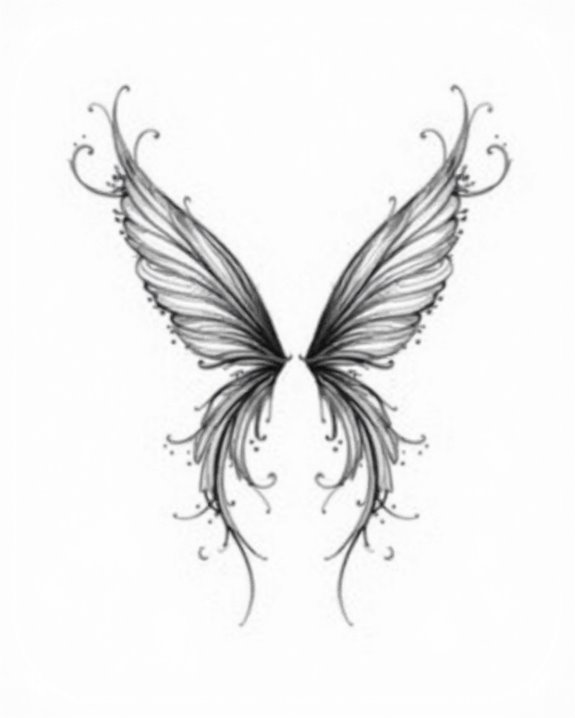 enchanted feather fairy wings