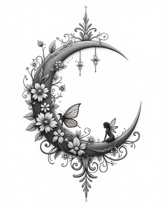 enchanted magical fairy scene