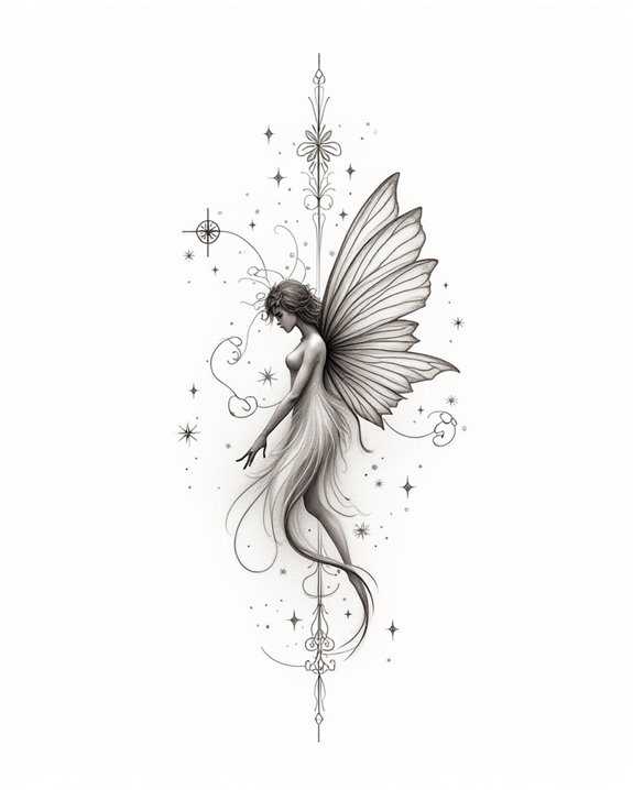 enchanted mythical fairy art